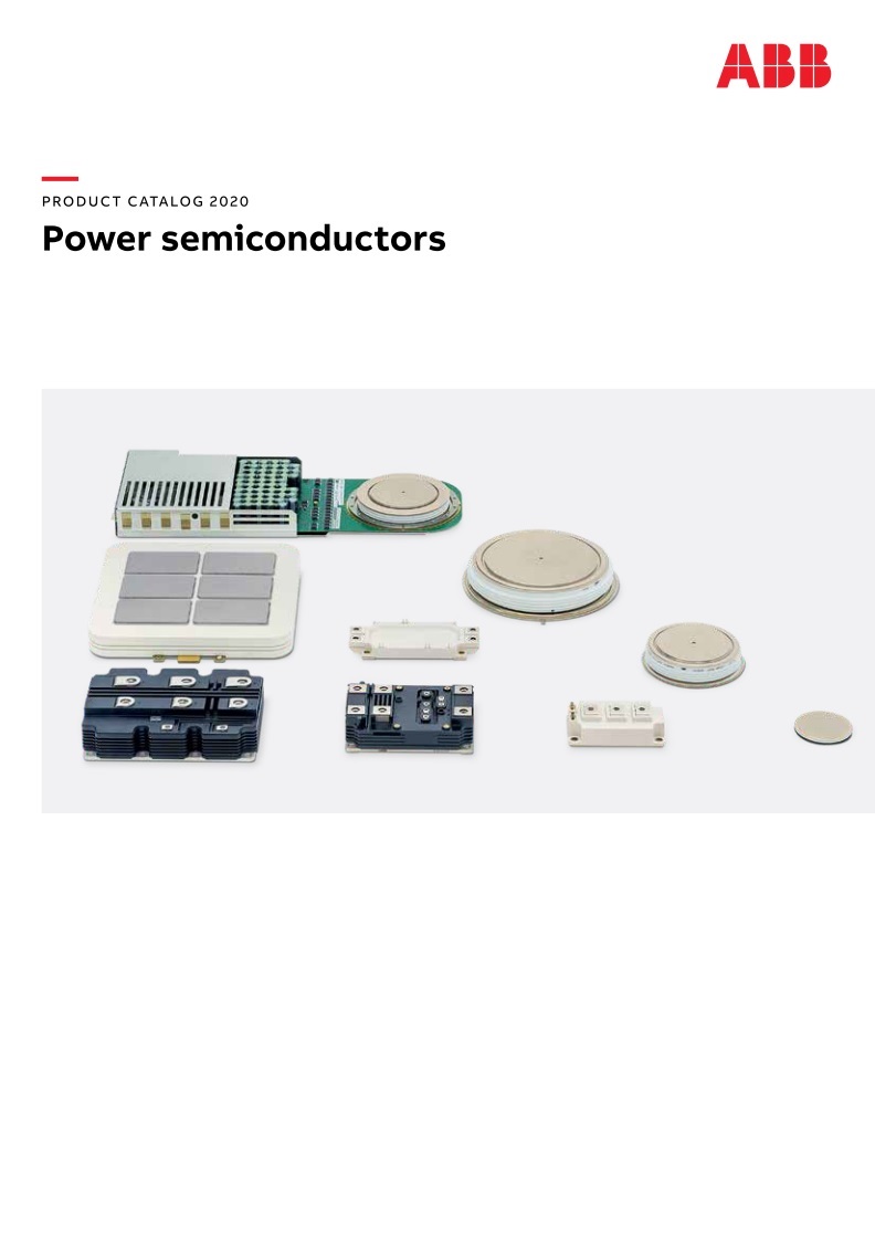 ABB Semiconductor Katalog 2020